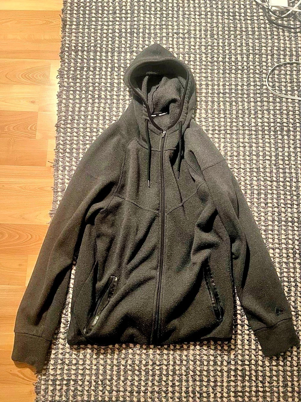 RDX XTRAIN Black Hooded Zip Jacket